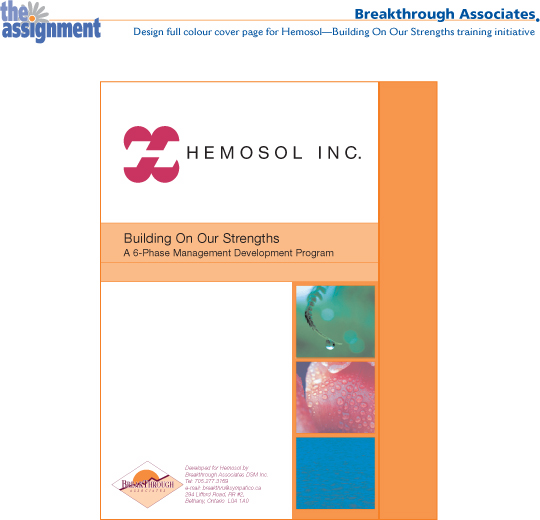 cover page layout